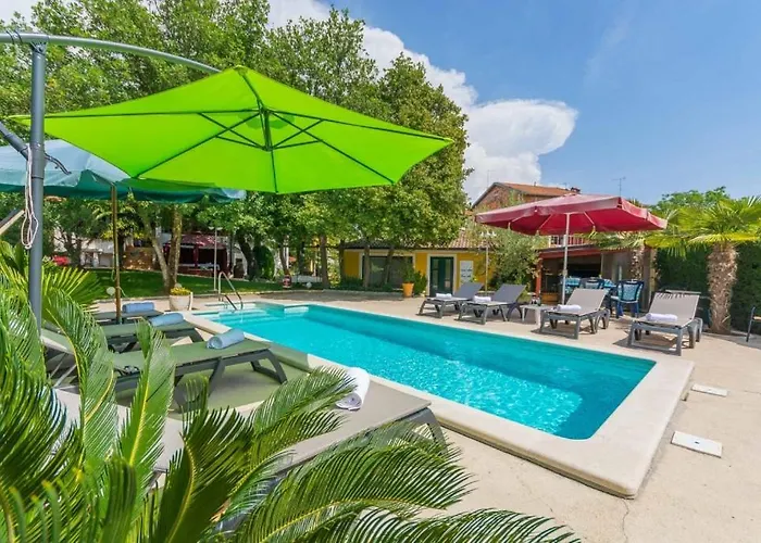In With Terrace, Air Conditioning, Wifi, Washing Machine Lejlighed Poreč